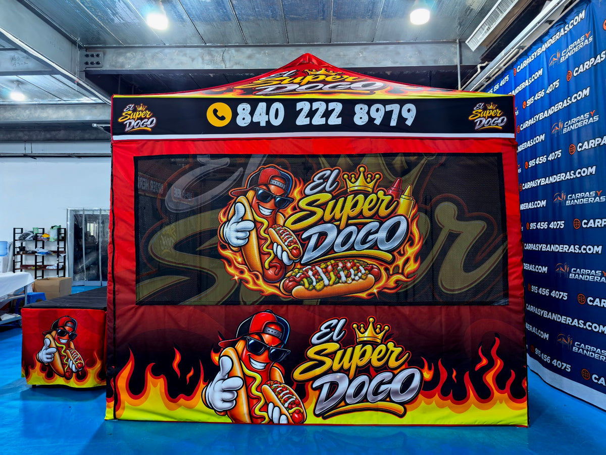 10ft x10ft Carpa Heavy duty Para Alimentos