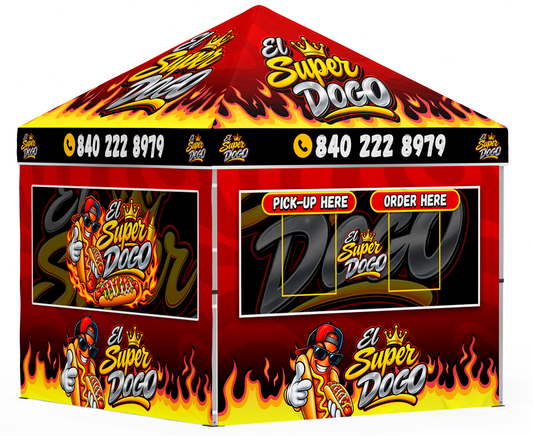10ft x10ft Carpa Heavy duty Para Alimentos